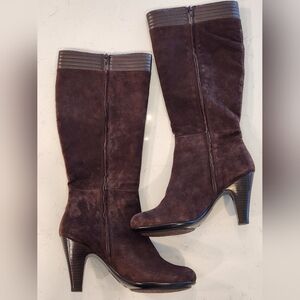 Sofft 3.5" Heel Tall Boot In Brown